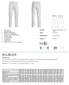 Kentaur High stretch Herrejeans Skr.lgd. 93 cm